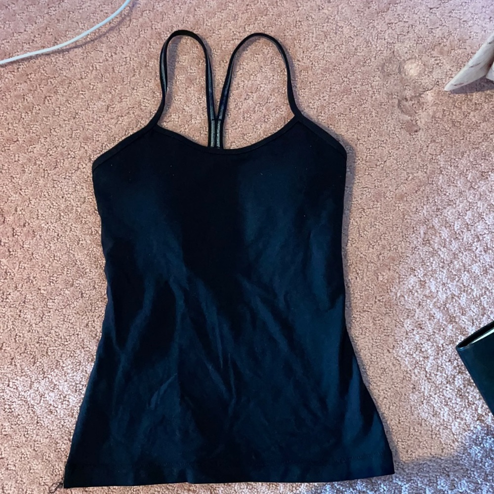 lulu lemon workout top size 2